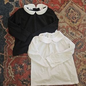 Zara Peter Pan Collar Shirt Bundle